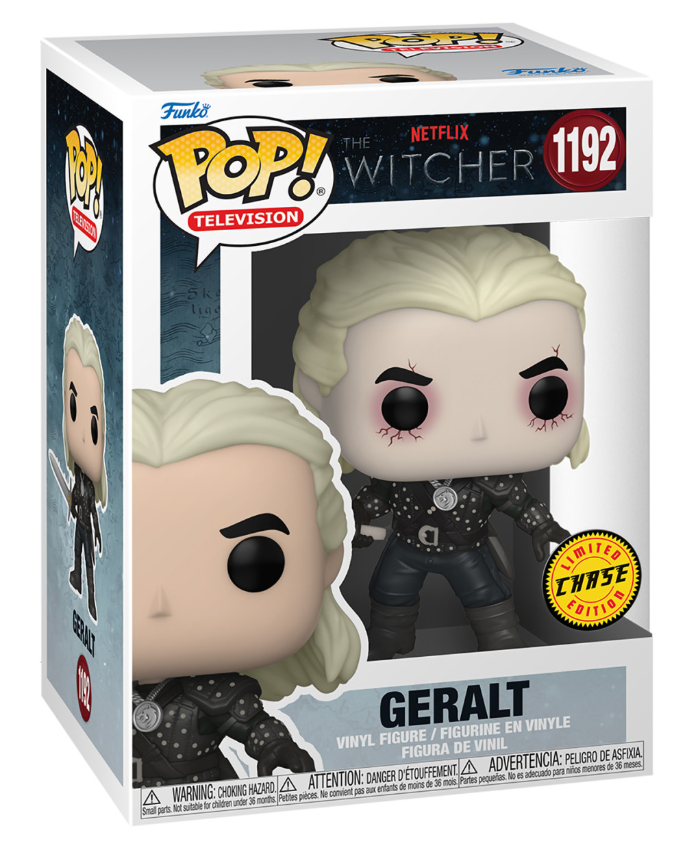  Funko POP Television: The Witcher  Geralt With Chase (9, 5 )