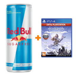 ����� Horizon Zero Dawn. Complete Edition (���� PlayStation) [PS4, ������� ������] + ������� �������������� Red Bull ��� ������ 250��