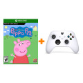 Набор Моя подружка Peppa Pig [Xbox, русская версия] + Xbox X: Геймпад Белый (QAS-0001)