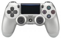   DualShock 4 Cont Silver  PS4 ()