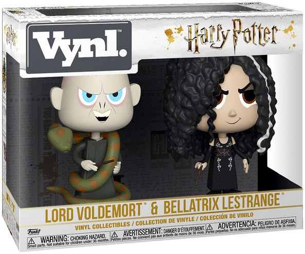  Funko Vynl: Harry Potter  Lord Voldemort + Bellatrix LeStrange (2-Pack)