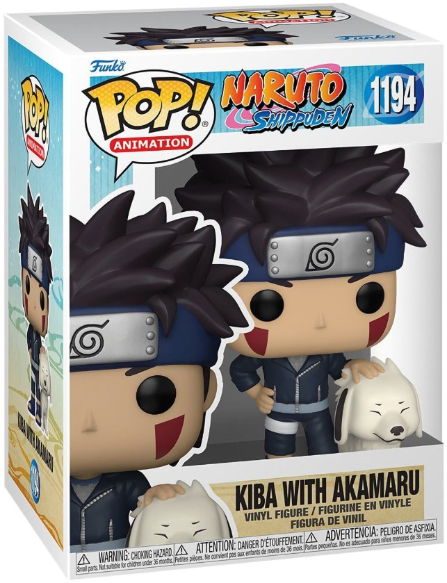 ������� Funko POP Animation: Naruto Shippuden � Kiba With Akamaru (9,5 ��)