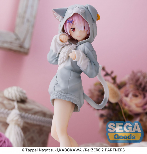 Фигурка Re: Zero Starting Life In Another World – Ram The Great Spirit Puck SPM (20,5 см)