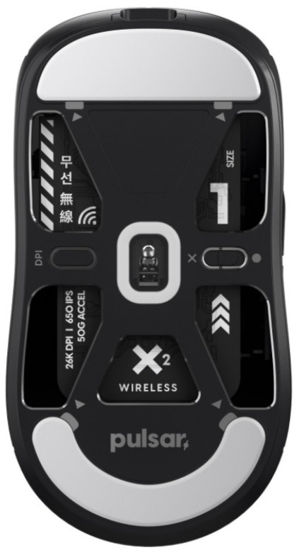 ���� Pulsar X2 Wireless Mini Black ������������, �������, ���������� ��� PC (������)