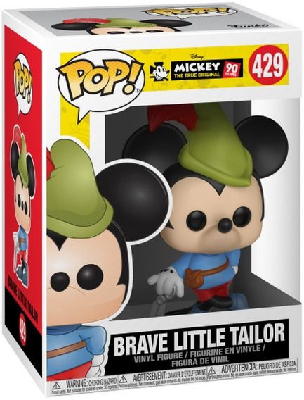 Фигурка Funko POP: Disney Mickey's The 90th Anniversary – Brave Little Tailor (9,5 см)