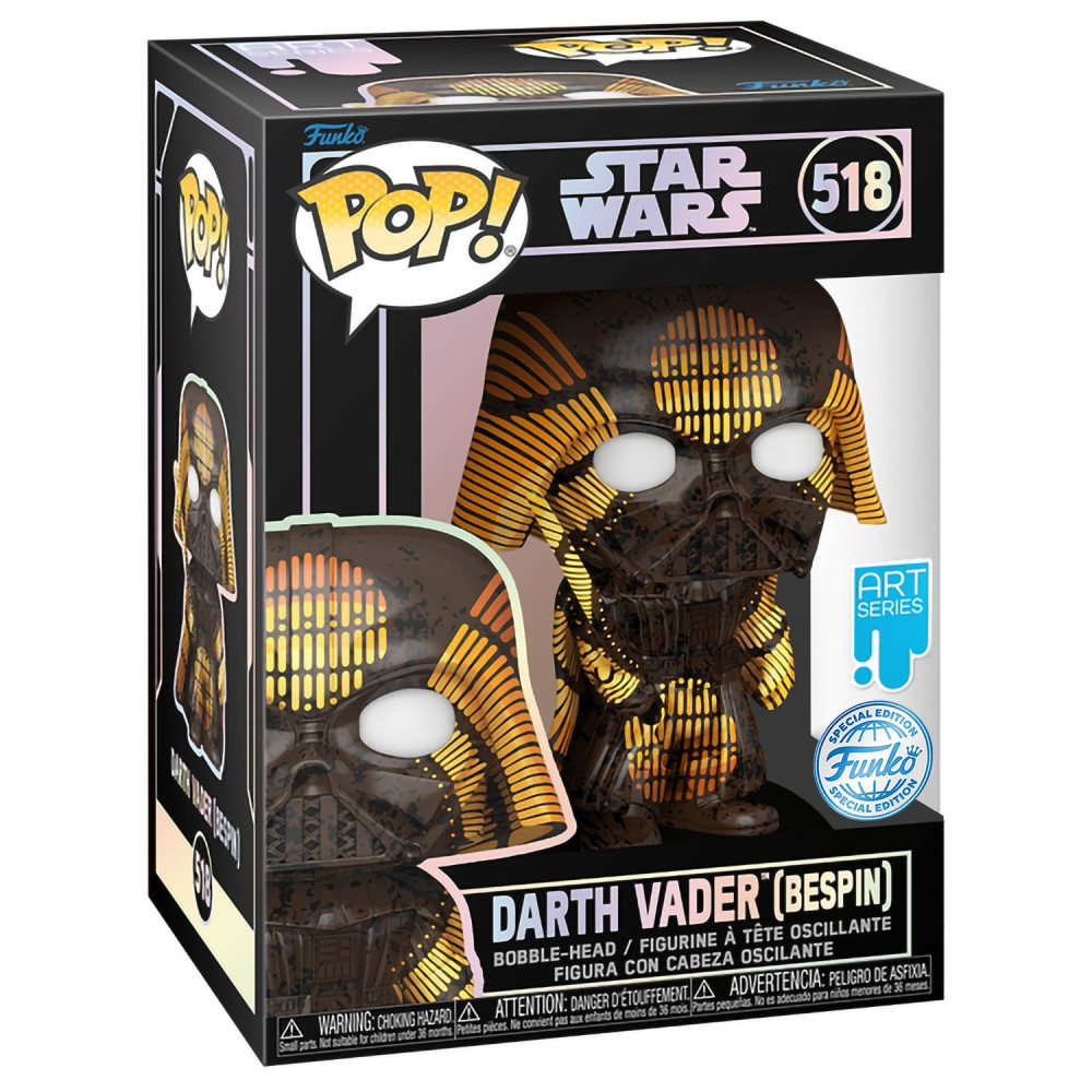 Фигурка Funko POP Star Wars: Art Series – Darth Vader (Bespin) With Case Exclusive Bobble-Head (9,5 см)