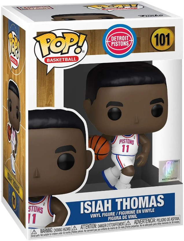  Funko POP Basketball: Detroit Pistons  Isiah Thomas (Pistons Home) (9,5 )