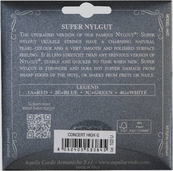 ������ ��� ������� ������� Aquila SUPER NYLGUT 103U (High G-C-E-A)