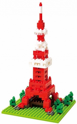  nanoBlock.  Tokyo Tower