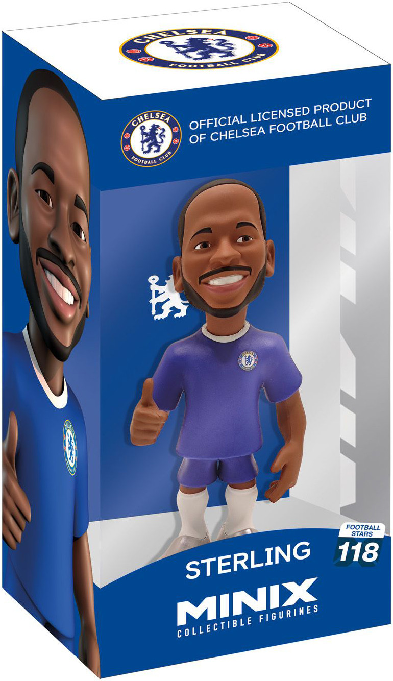 Фигурка Minix Футболисты: Рахим Стерлинг – Chelsea Football Club (12 см)