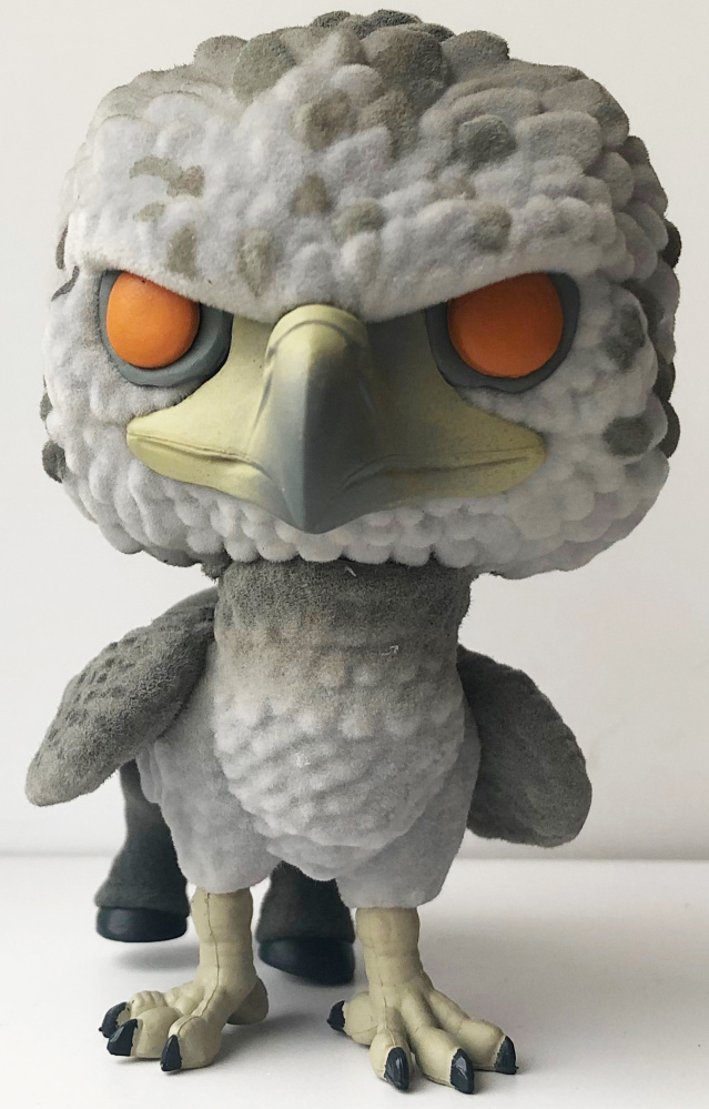  Funko POP: Harry Potter  Buckbeak Flocked (9,5 )