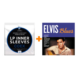 PRESLEY ELVIS  Elvis Blues  Coloured Blue Vinyl  LP +   COEX   12" 25 