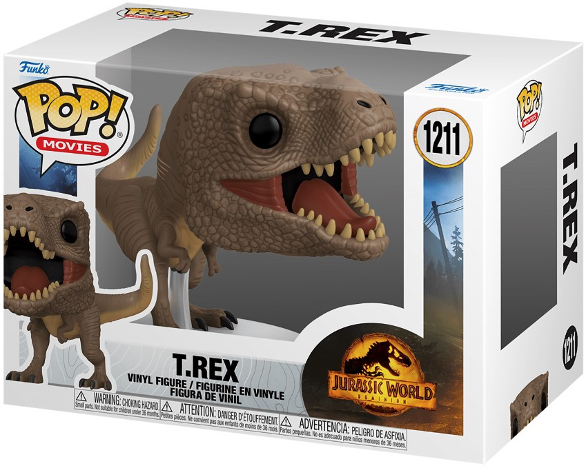  Funko POP Movies: Jurassic World Dominion  T-Rex (9,5 )