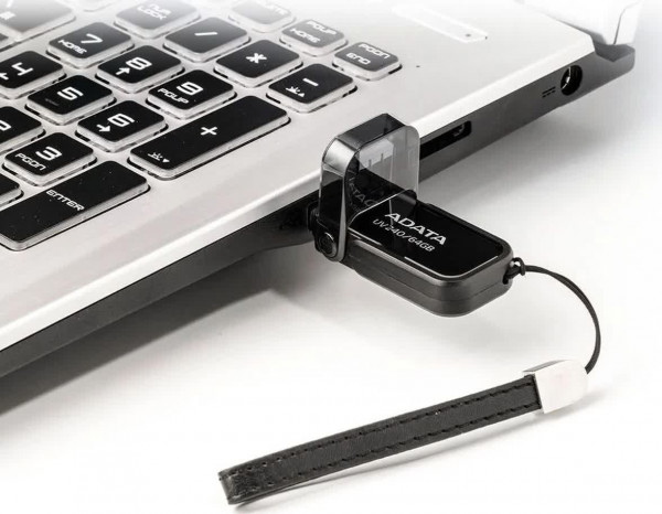 USB-накопитель ADATA 64GB UV240 USB 2.0 Flash Drive Black