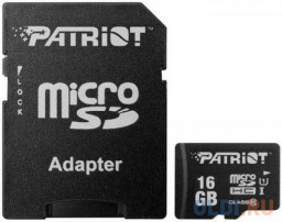 ����� ������ Patriot microSDHC 16GB (PSF16GMCSDHC10)