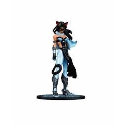  Ame-Comi Heroine Series Catwoman Ver.2 Blue Suit Variant Statue (22 )