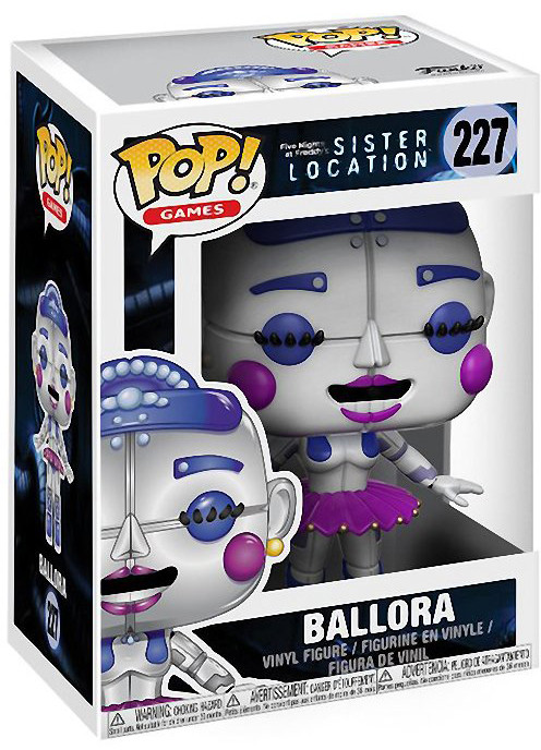  Funko POP Games: Five Nights At Freddy's Sister Location  Ballora (9,5 )