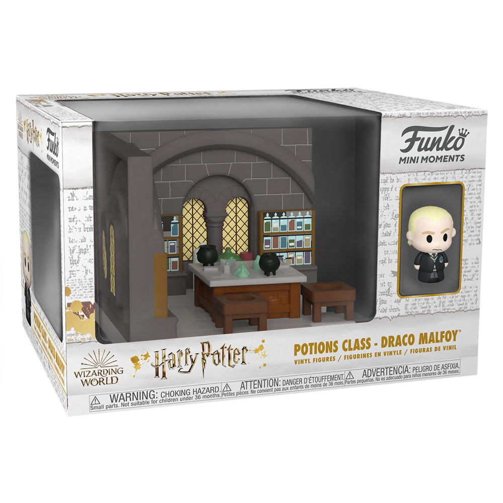  Funko POP: Harry Potter  Potions Class Draco Malfoy With Tom Riddle Chase Mini Moments