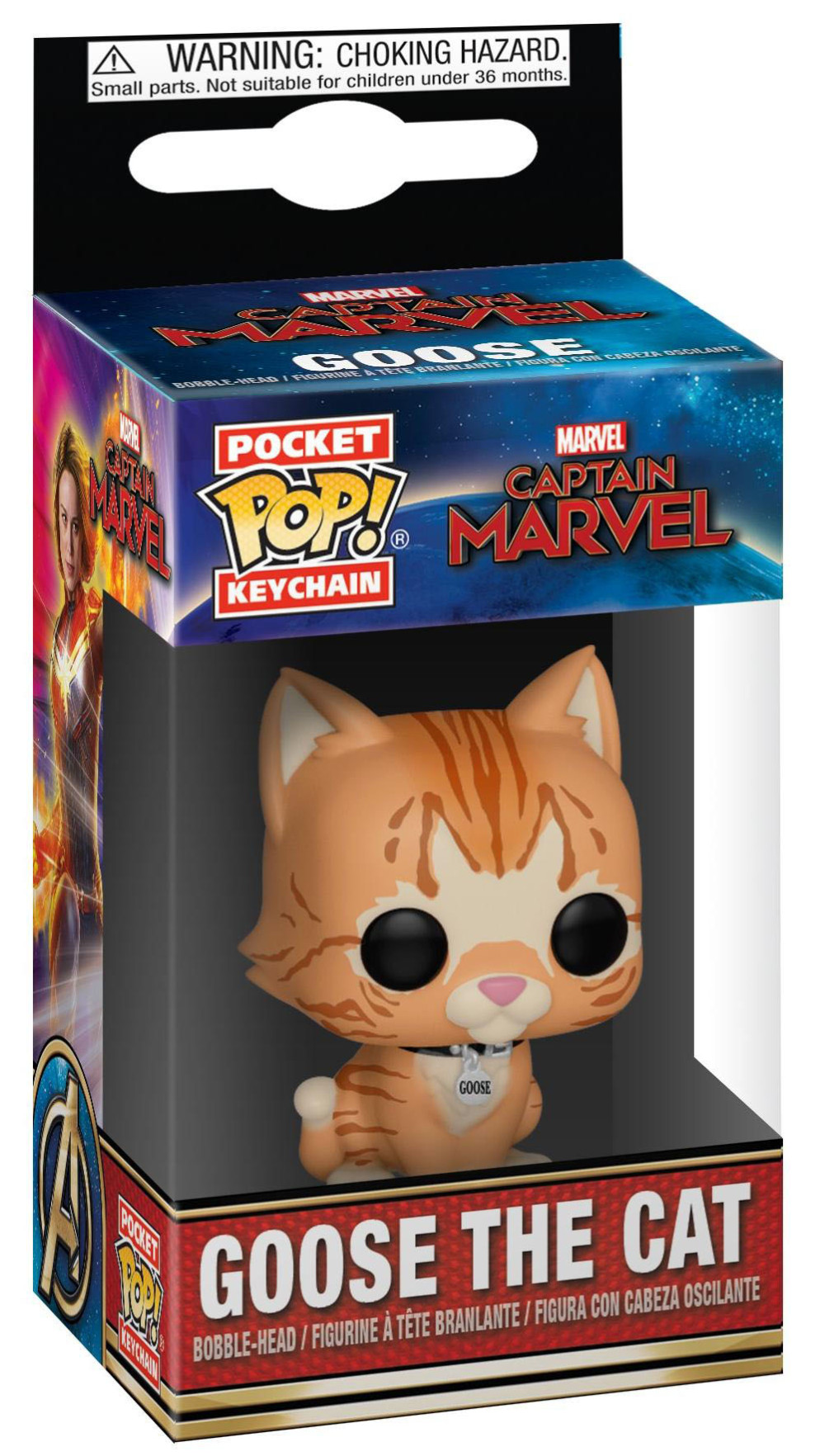  Funko Pocket POP: Captain Marvel  Goose The Cat