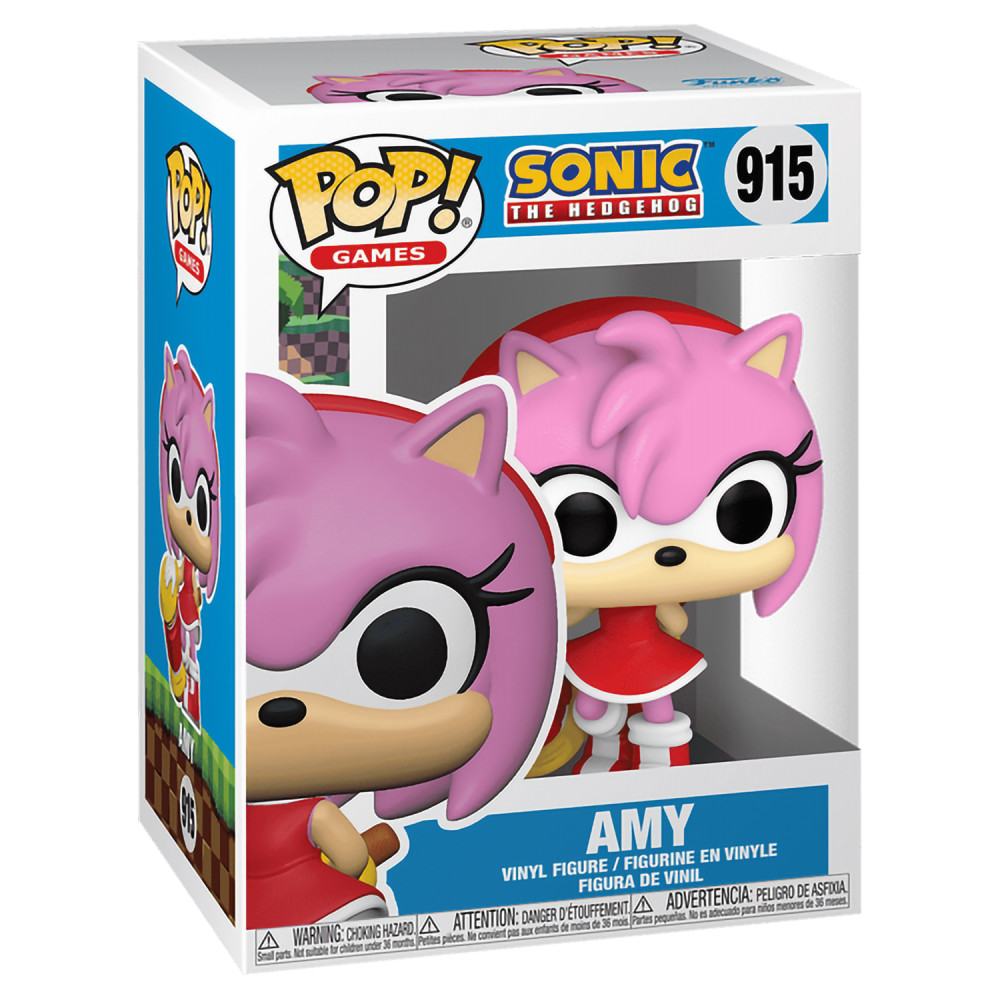Фигурка Funko POP Games: Sonic The Hedgehog – Amy Rose (9,5 см)