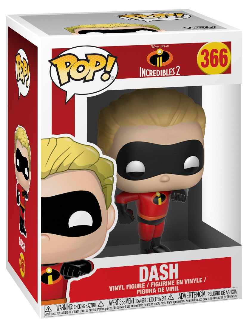 Фигурка Funko POP: Disney / Pixar Incredibles 2 – Dash (9,5 см)