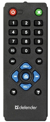 Акустическая система Defender 2.1x181 18Вт BT/FM/MP3/SD/USB/LED/RC для PC
