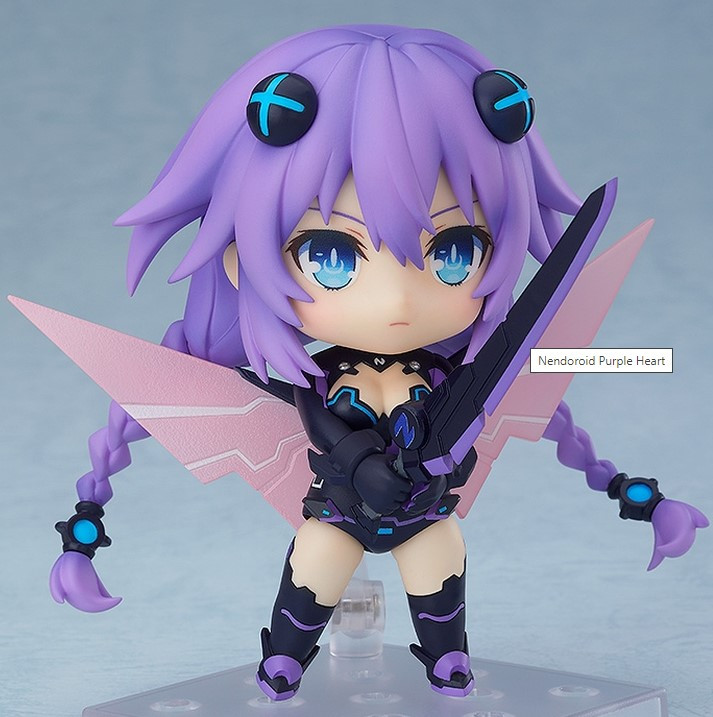  Nendoroid Hyperdimension: Neptunia Purple Heart  (10 )