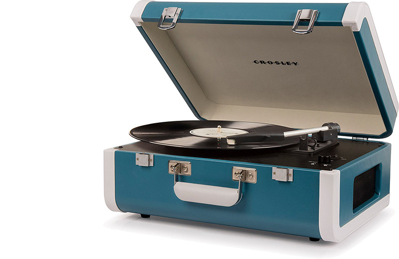 Виниловый проигрыватель Crosley Portfolio Portable c Bluetooth (CR6252A-TU)