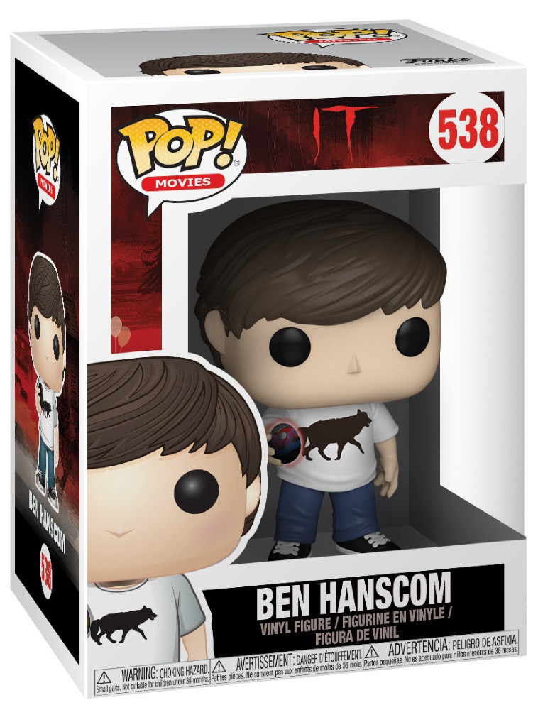  Funko POP Movies: IT  Ben Hanscom With Burnt Easter Egg (9,5 )