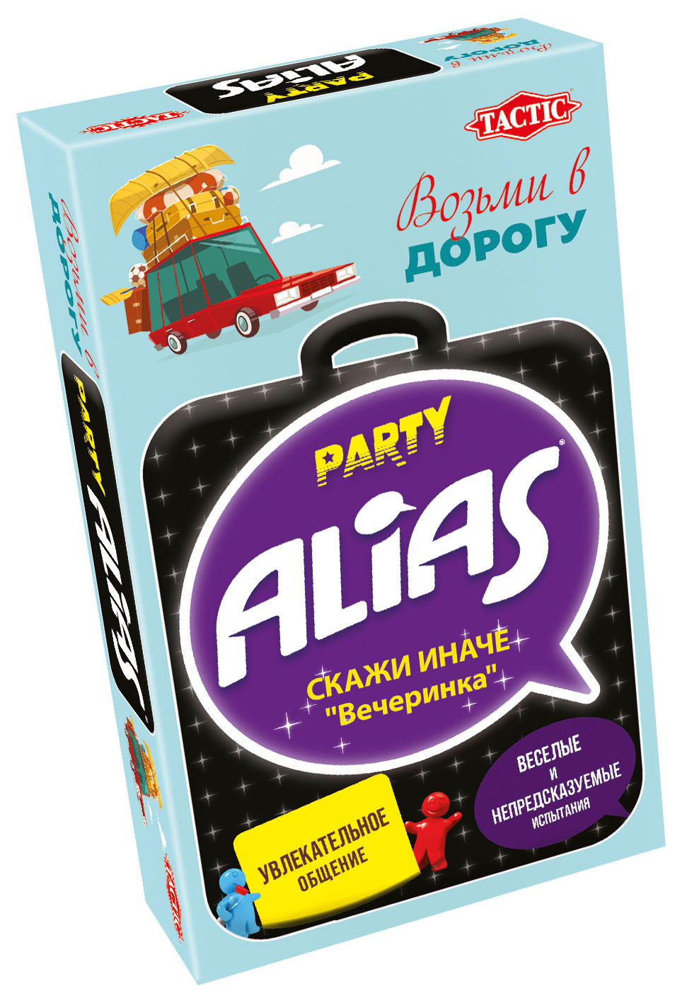 Настольная игра ALIAS Junior Party Скажи иначе Вечеринка Компактная + Шоколад Кэт 12 Для геймера 60г Набор