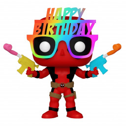  Funko POP Marvel: Deadpool 30th  Birthday Glasses Deadpool Bobble-Head (9,5 )
