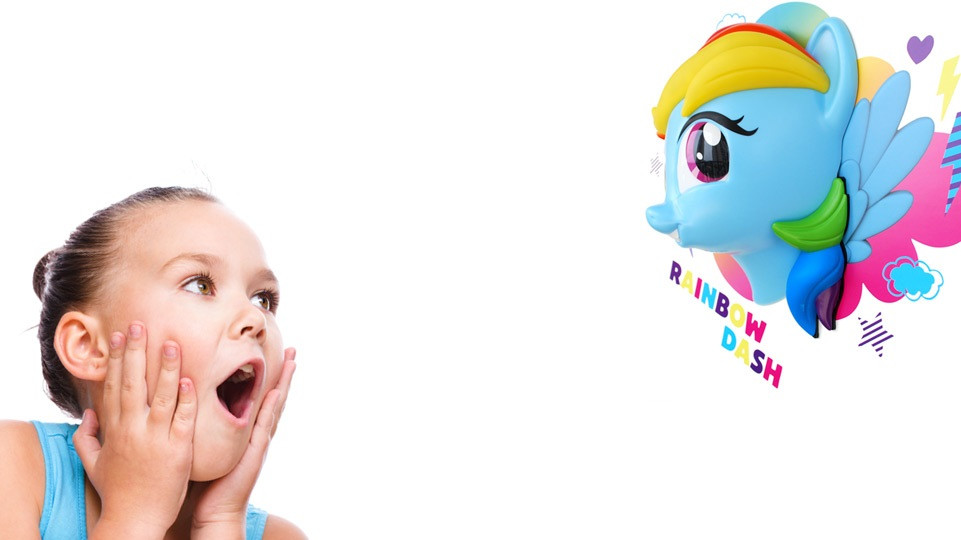 3D  My Little Pony: Rainbow Dash