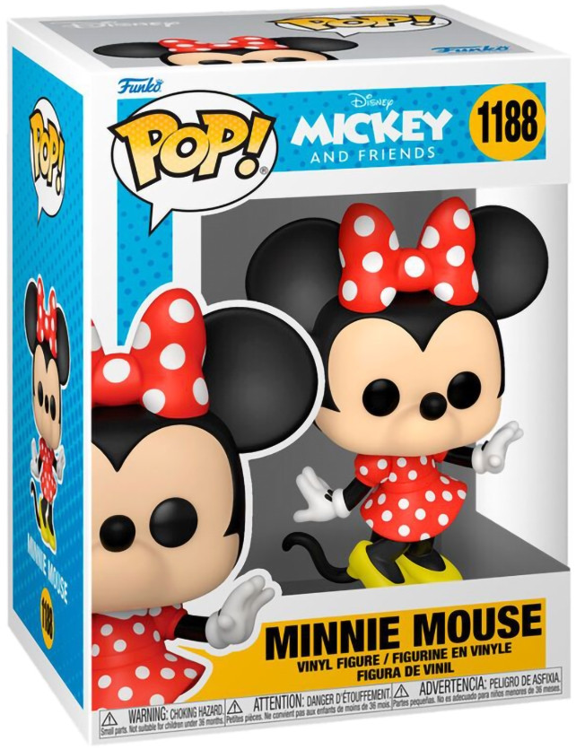 Фигурка Funko POP Disney: Mickey And Friends – Minnie Mouse (9,5 см)