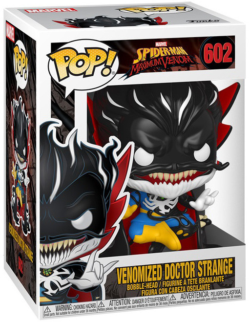  Funko POP Marvel: Spider-Man Maximum Venom  Venomized Doctor Strange Bobble-Head (9,5 )