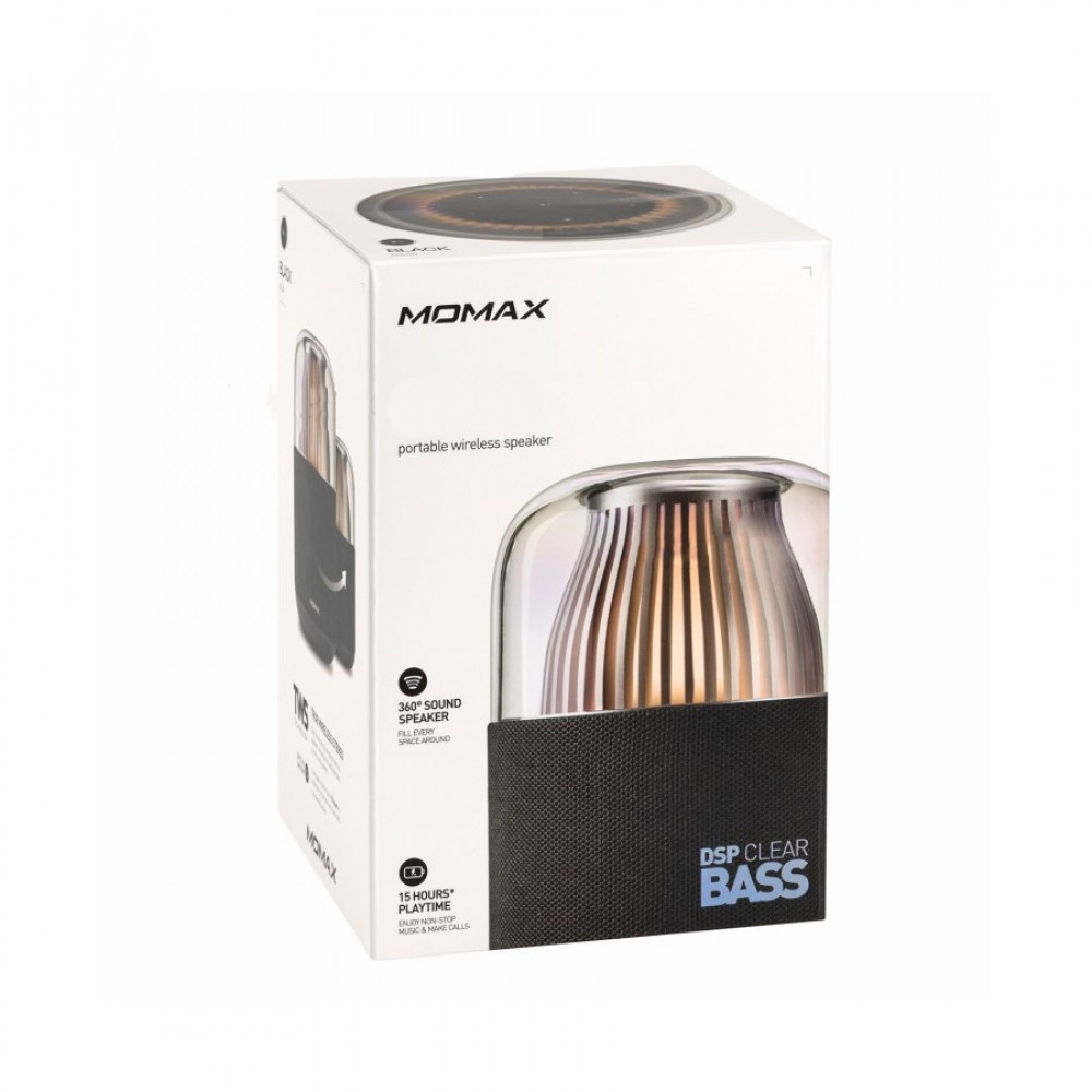 ����������� ������� � ���������� Momax Space True Wireless 360 Grey ������������ (�����)