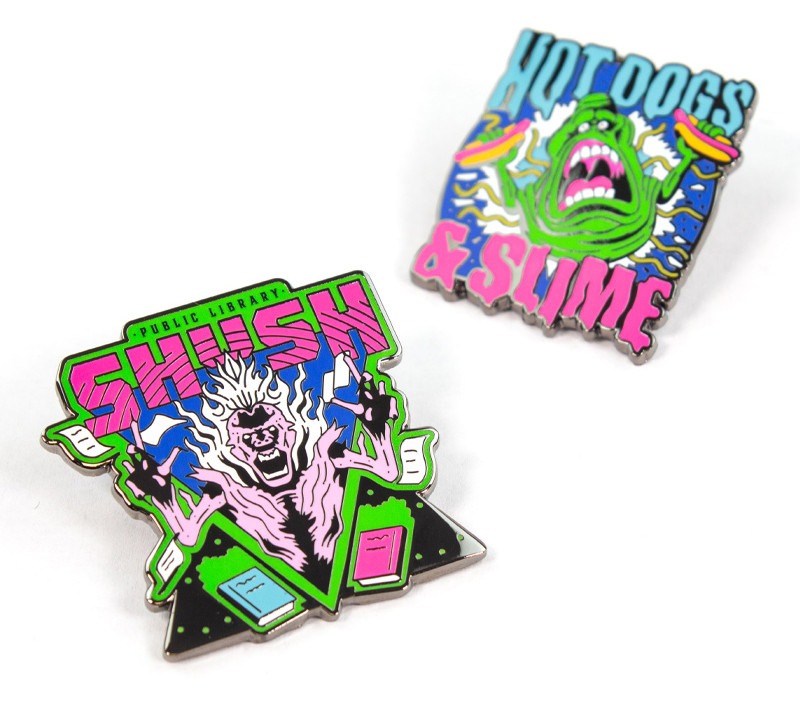 Набор значков Ghostbusters 1.2 Pin Kings 2-Pack