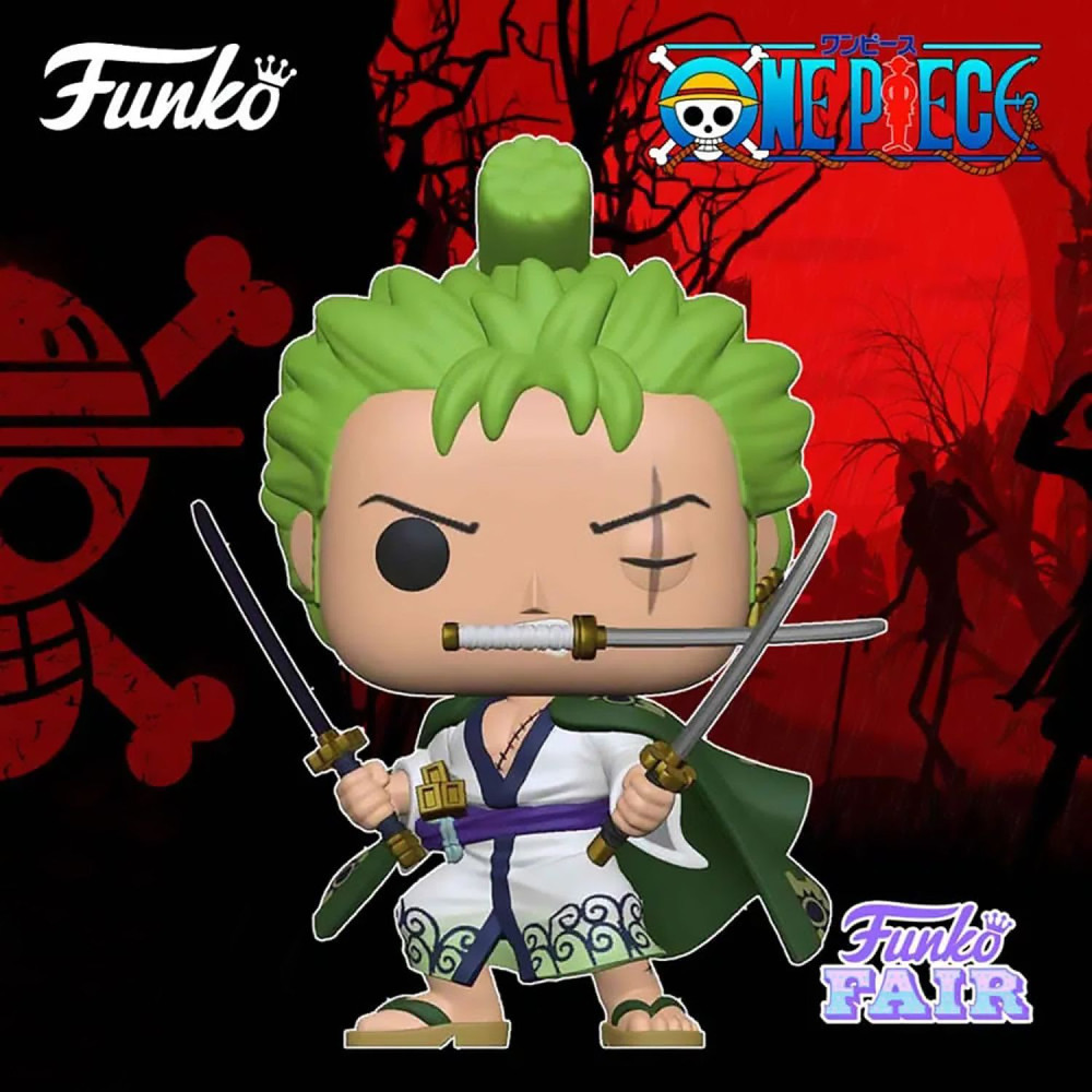 Фигурка Funko POP Animation: One Piece – Roronoa Zoro (9,5 см)