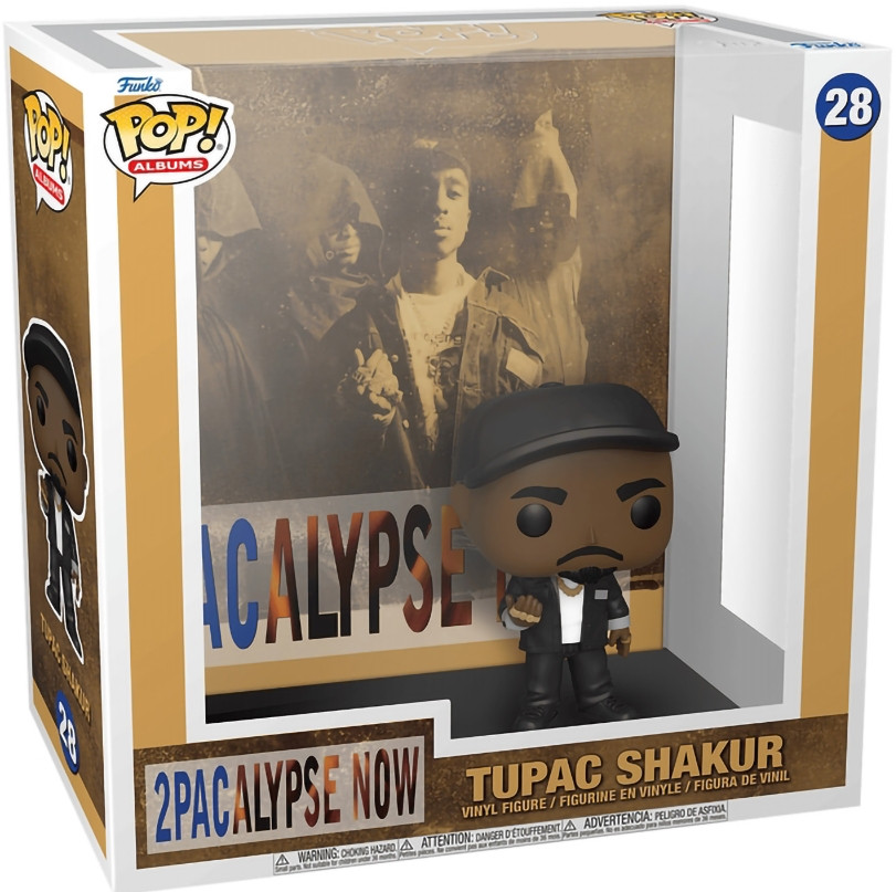 Funko POP Albums: Tupac Shakur  2pacalypse Now (9,5 )