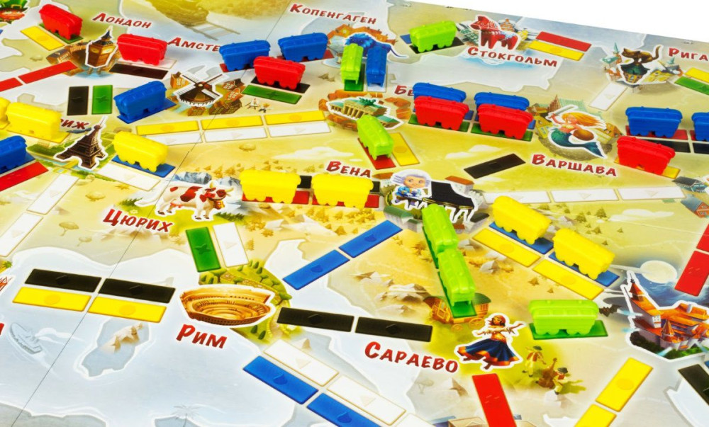 ���������� ���� Ticket To Ride Junior: ������