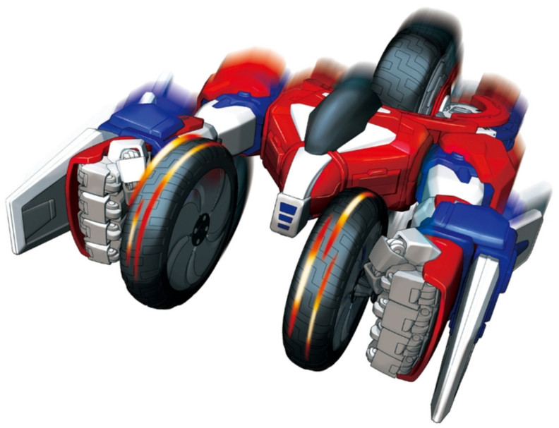 Набор волчков-трансформеров Spin Racers: Неудержимый & Таран 2в1 (с аксессуарами)