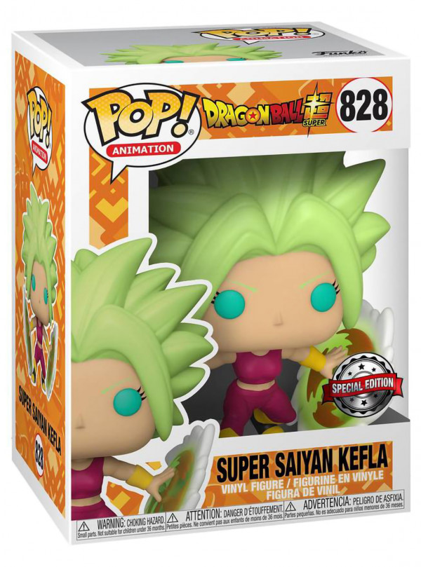 Фигурка Funko POP Animation: Dragon Ball Z – Super Saiyan Kefla Exclusive (9,5 см)