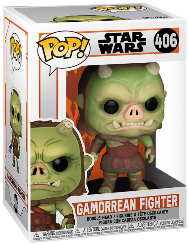  Funko POP: Star Wars The Mandalorian  Gamorrean Fighter Bobble-Head (9,5 )