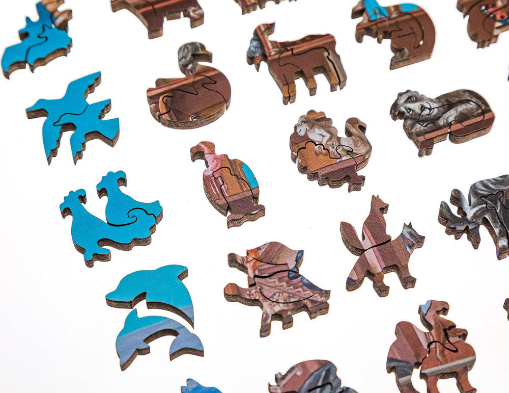 Wooden Puzzles:  