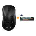   Pulsar Xlite Wireless V2 Competition Mini Black +  Keychron K3, White LED  Blue Switch