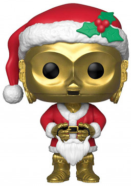 Funko POP Star Wars: Holiday  C-3PO As Santa Bobble-Head (9,5 )