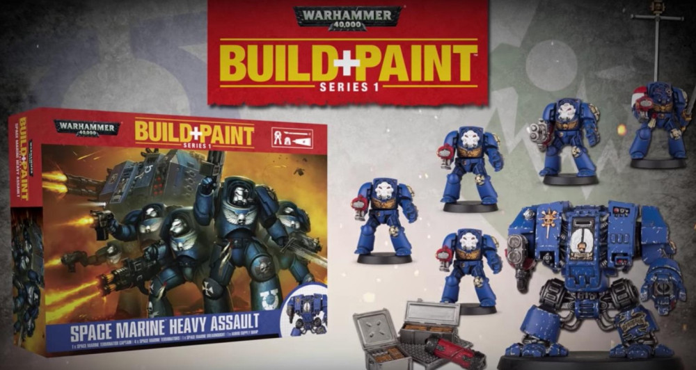 Warhammer 40 000: Miniatures Build+Paint � Space Marine Heavy Assault