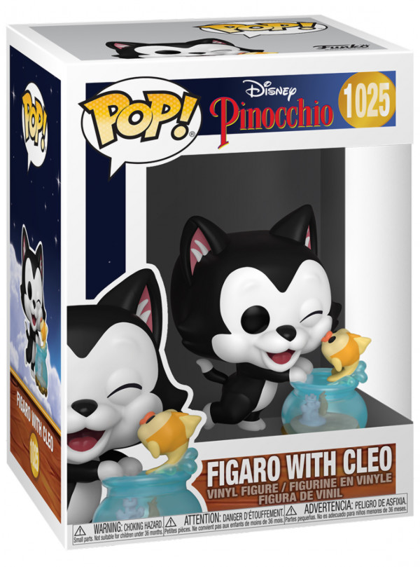 Фигурка Funko POP Disney: Pinocchio Figaro With Cleo (9,5 см)