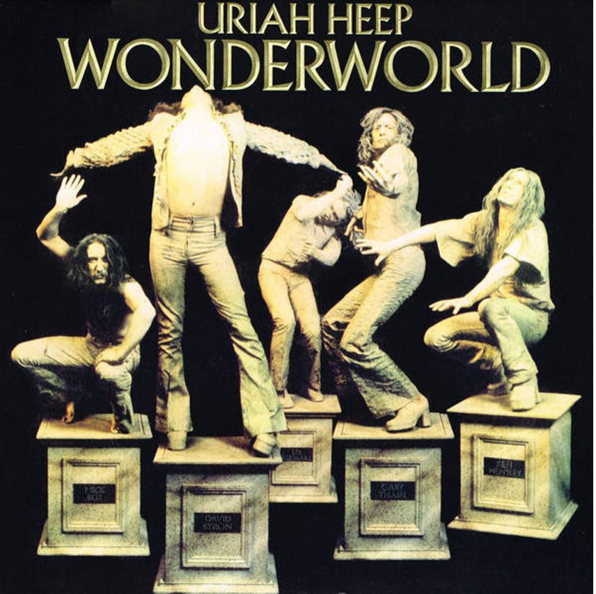 URIAH HEEP  Wonderworld  LP + ����� ��� LP Brush It �����