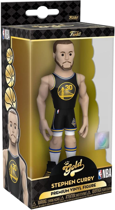 Фигурка Funko Gold Premium Vinul Figure NBA: Golden State Warriors – Stephen Curry City With Chase (12,7 см)