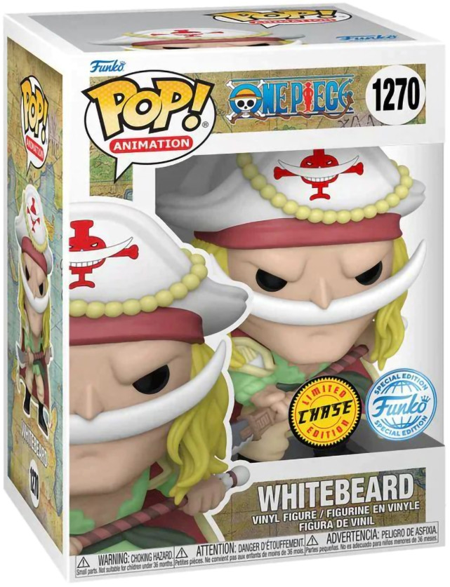  Funko POP Animation: One Piece  Whitebeard With Chase Exclusive (15 )